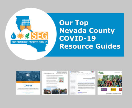 resource guide nevada county covid nevada city grass valley sustainable