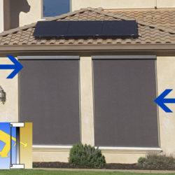 To Screen or Not to Screen? A case study on home solar screens