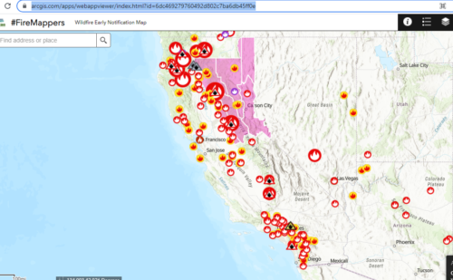 fire map california links