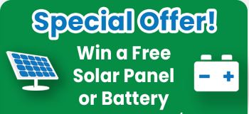 win a free battery or solar panel