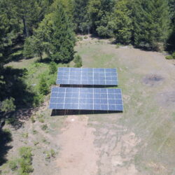 solar install on the ground grass valley california placer and nevada county, ca